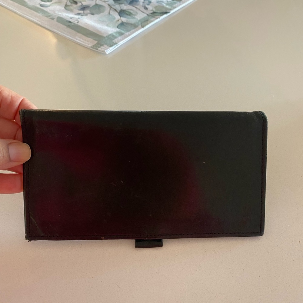 Coach Checkbook Cover